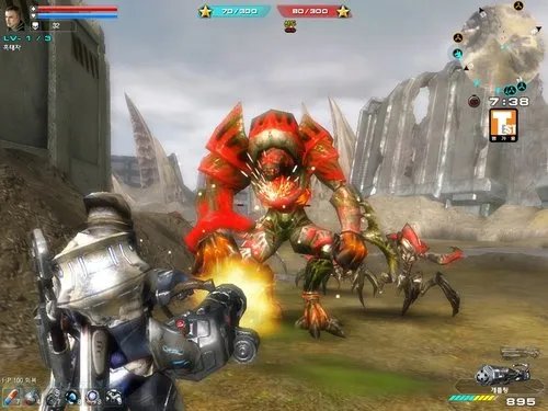 国产对战网游《决地OL》6月中旬在韩国公测