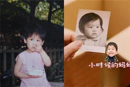 曝黄圣依卧室内景 意外曝光童年照