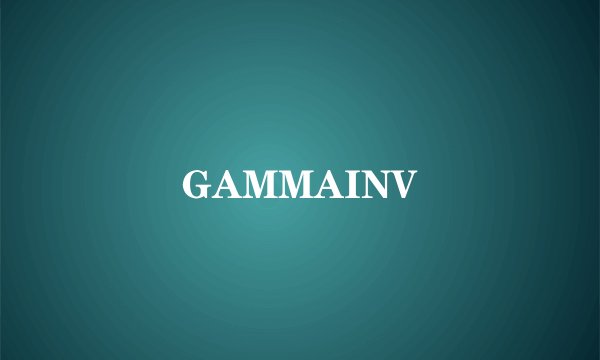 GAMMAINV