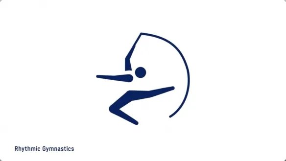 东京奥运会首次使用动态图标 设计精巧呈现运动之美！