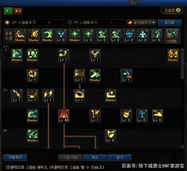 DNF重霄漫游枪手技能加点