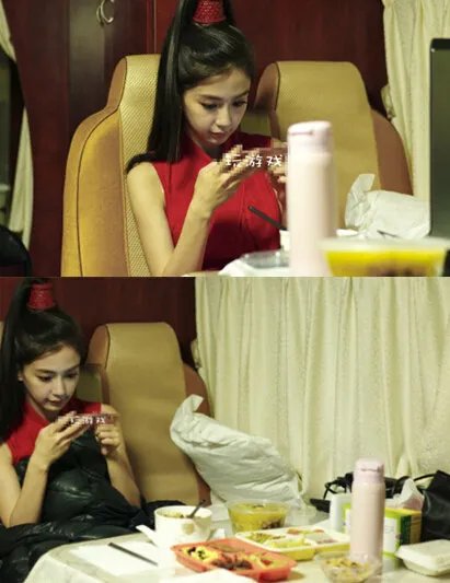 Baby片场食量惊人 网友:天生丽质就是怎么吃都不怕胖