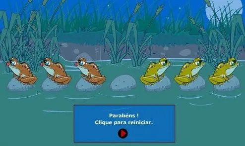 智力游戏小青蛙过河答案是什么?