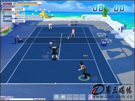 网球宝贝网前技术攻略