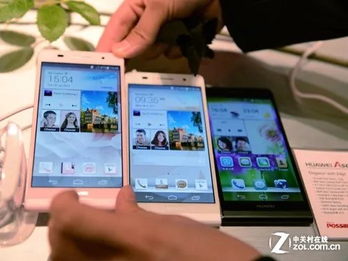 联通时尚智能机 华为Ascend P6到货
