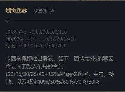 《英雄联盟》魔蛇之拥卡西奥佩娅技能加点推荐