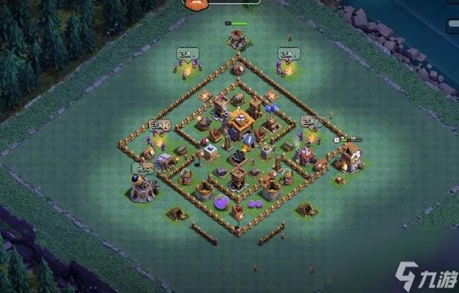 部落冲突7本最强布阵