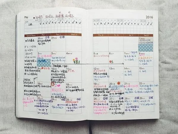 吴昕微博晒流水手账，你一般会在手账中纪录哪些内容？