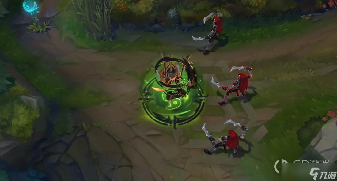 《英雄联盟》墨之影武者剑圣皮肤特效展示