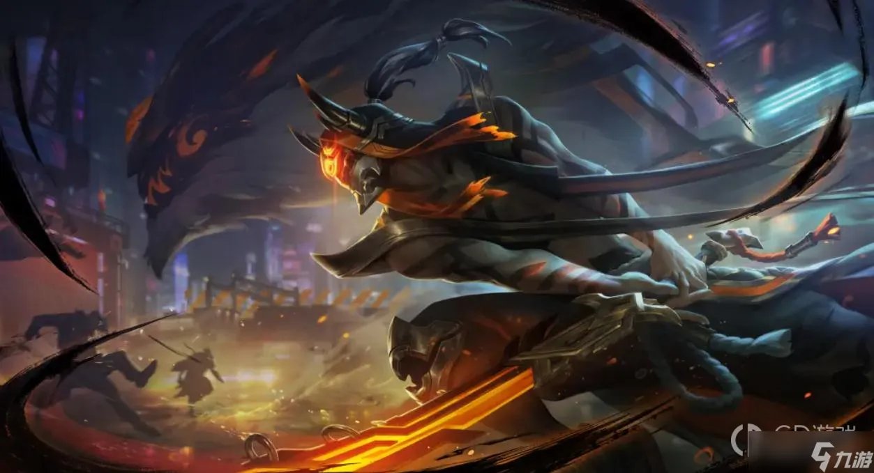 《英雄联盟》墨之影武者剑圣皮肤特效展示