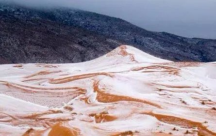 撒哈拉沙漠积雪是怎么回事?