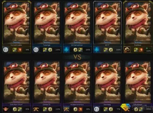 英雄联盟10个相同英雄模式 lol选相同英雄模式