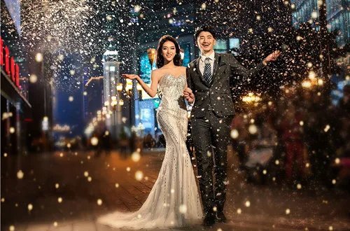 漳州婚纱摄影哪家好 夜景婚纱照如何拍