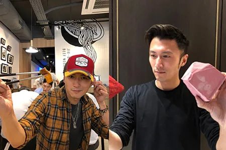 谢霆锋脚纹解锁很搞笑 工作照曝光显休闲