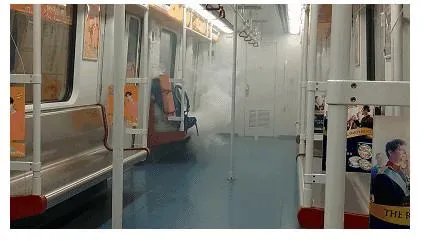 上海地铁冒出浓烟爆炸没？