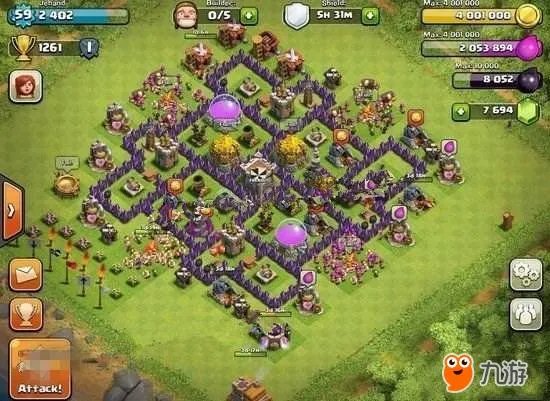 《部落冲突》七本布局神阵图top10