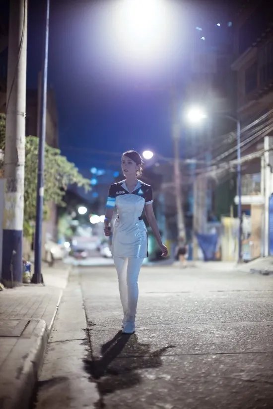 岛国妹子超美《底特律：变人》COS 还有仿生人开箱现场