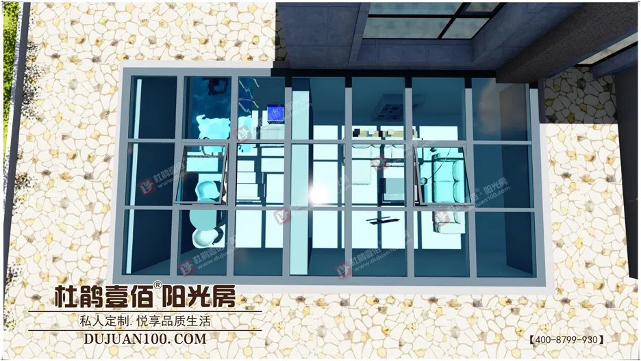 你的下沉小院阳光房里面藏着”小心机”（顺义丽樽封下沉小院阳光房设计图及案例分享）