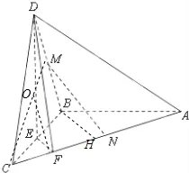 如图，在三棱锥D-ABC中，已知△BCD是正三角形，AB⊥平面BCD，AB=BC，E为BC的中点，F在棱AC上，且AF=3FC．