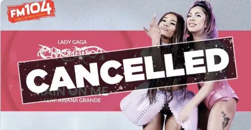 爱尔兰因降雨不断禁播《Rain On Me》 直到天气好转