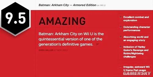 Wii U版6款大作IGN评分一览 各个都是好评之作