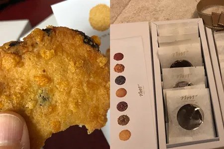 蔡少芬晒亲吻照爱意满满 社交网络分享美味点心包装精致