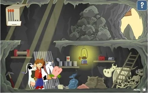 逃出山洞小游戏攻略
