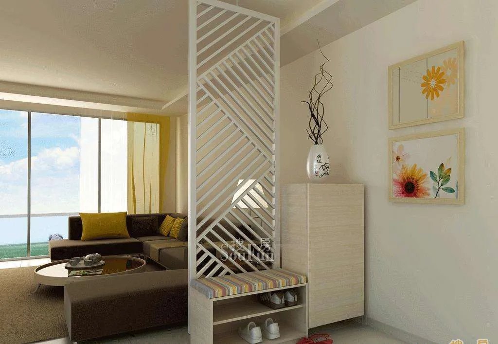 家装中屏风的作用