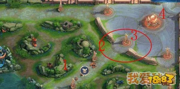 同一路的二塔和高地塔20秒内被连续推掉时，水晶会有什么变化？[多图]