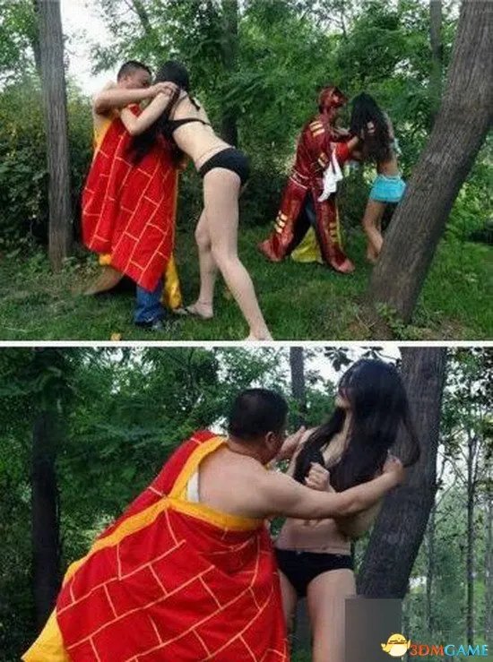 周一雷人囧图袭来！色猴子放开那对巨乳让我来！