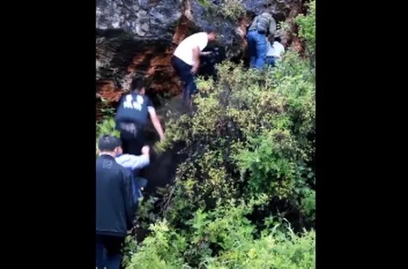 丽江被抱走男孩获救画面公布 丽江被抱走的三岁男孩