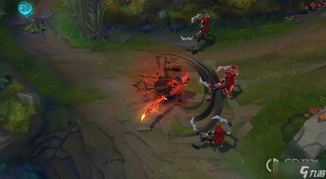 《英雄联盟》墨之影武者剑圣皮肤特效展示