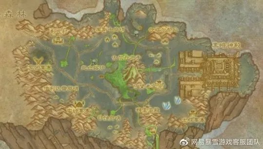 魔兽世界wlk1-70练级路线