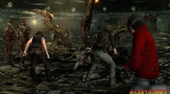 《生化危机6》袒胸露乳BOSS 游戏截图首次曝光