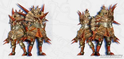 怪物猎人OL套装外形点评 玩的就是拉风