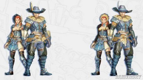 怪物猎人OL套装外形点评 玩的就是拉风