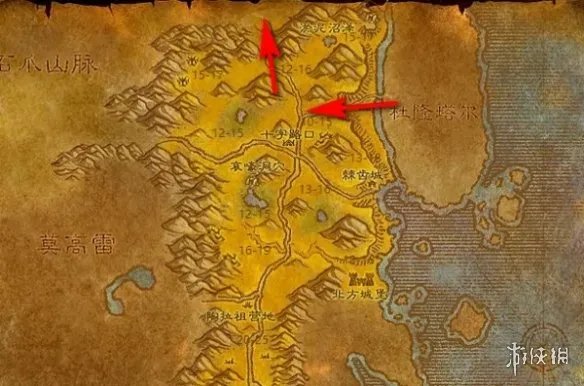 《魔兽世界》废墟海岸位置