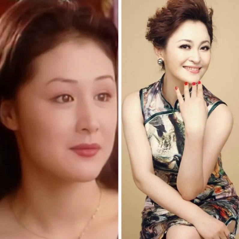 王璐瑶年轻时候的照片 她和于月仙很像对比照