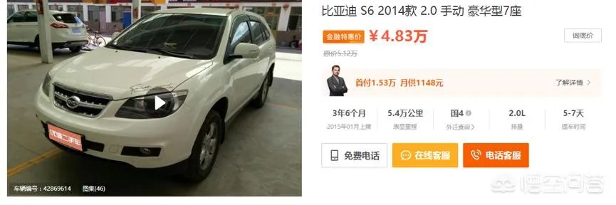 10万左右的二手suv有哪些