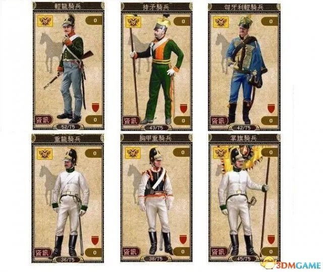 哥萨克2全兵种图片一览