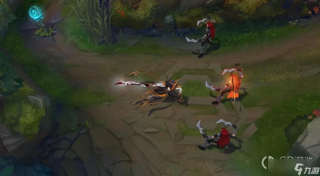 《英雄联盟》墨之影武者剑圣皮肤特效展示