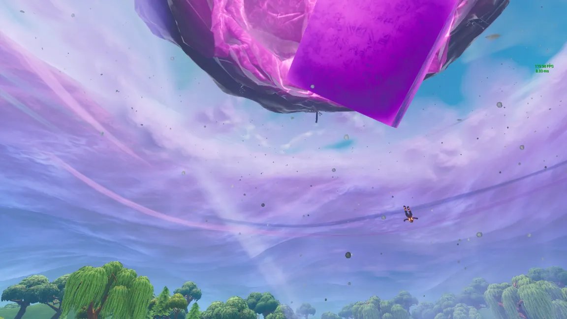 《堡垒之夜》空中小岛资源打法介绍