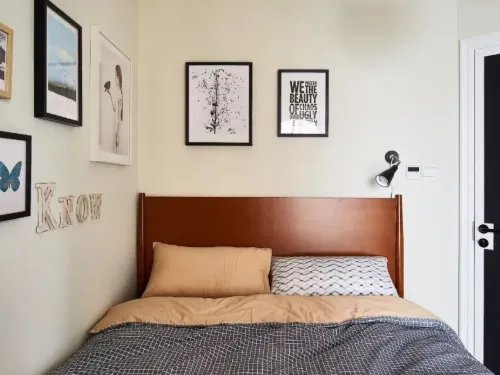 床不靠墙怎么填空隙