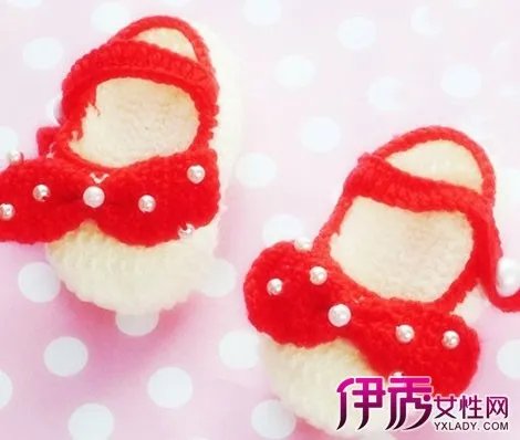宝宝鞋的织法和图解说明
