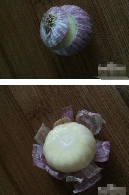 快速制造蒜泥的方法