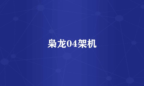 枭龙04架机
