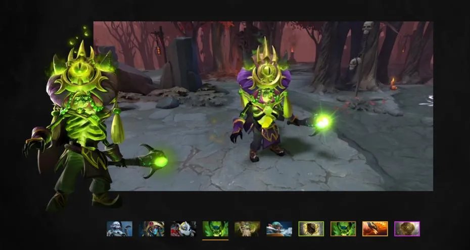 Dota2不朽宝藏3图鉴 全不朽3外观大全