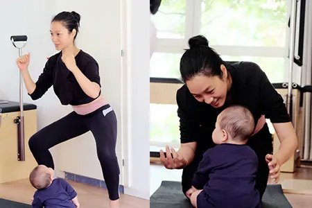 朱丹带女儿健身被围观 晒晚餐与粉丝们互动