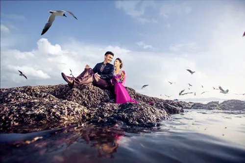 北海婚纱照图片 北海拍婚纱照的地方有哪些