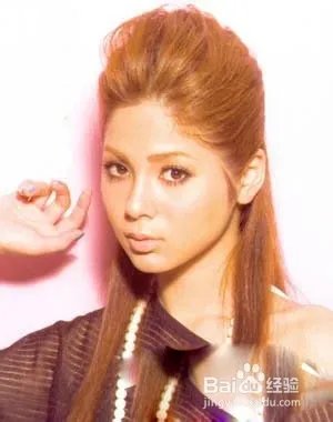 韩式头顶蓬松发型扎法图解